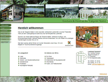 Tablet Screenshot of landhotel-paulsdorf.de